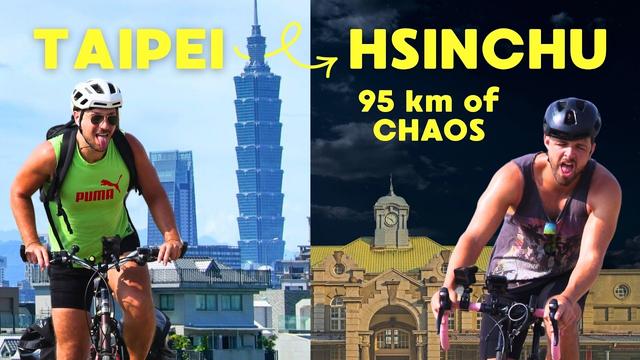 We’ve officially started our bike trip around Taiwan, and day one was not what we expected. From biking through humid chaos in Taipei, accidentally merging onto highways, and sweating through every layer of clothing, to finally rolling into Hsinchu after 95 km at 10:34 pm… this was one unforgettable start to our cycling adventure. 🇹🇼🚴‍♂️

This is part of our Taiwan bikepacking series, where we cycle from Taipei to the south and back up to Taipei on the other side, exploring small towns, night markets, and coastal roads along the way. Expect real moments...the highs, the exhaustion, the snacks, and the stories that come with seeing Taiwan on two wheels.

Huge thanks to MathewBike for helping us get fully set up in Taipei. If you’re planning to rent bikes in Taiwan or start your own cycling trip, you can check them out here:
👉 Instagram: https://www.instagram.com/mathewbikeshop
👉 Website: https://mathewbike.com/en/

And shout-out to https://www.youtube.com/c/MaxandJacqueline for inspiring this ride in the first place!

🎥 Subscribe for more episodes from our Taiwan cycling journey....more sweat, snacks, and surprises coming soon.

🇹🇼 Watch Part 1 (Hsinchu) here: https://www.youtube.com/watch?v=BlEFnHn_oq8
🇹🇼 Watch Part 2 (Baishatun) here: https://www.youtube.com/watch?v=DJ1pIhGqW8s
🇹🇼 Watch Part 3 (Taichung) here: https://www.youtube.com/watch?v=RyisnZ0982A
🇹🇼 Watch Part 4 (Chiayi) here: https://www.youtube.com/watch?v=AVf57NDwYbw
🇹🇼 Watch Part 5 (Tainan) here: https://www.youtube.com/watch?v=9isscl56rdY
🇹🇼 Watch Part 6 (Kaohsiung) here: https://www.youtube.com/watch?v=oyLy1F6TvhU
🇹🇼 Watch Part 7 (Kenting) here: https://www.youtube.com/watch?v=QyRz_-63gmE
🇹🇼 Watch Part 8 (East Rift Valley) here: https://www.youtube.com/watch?v=q2QLeC4-UPg
🇹🇼 Watch Part 9 (Finale) here: https://youtu.be/watch?v=d9d0fLVbuuk

────────────────

⏱️ CHAPTERS
0:00 Intro – finally landing in Taiwan 🇹🇼  
1:40 Picking up our bikes at MathewBike 🚲  
2:10 Meeting May – the woman behind MathewBike  
4:00 Hitting the road – and feeling the humidity 💦  
4:45 Our first food stop in Bali Old Street  
5:40 The sweaty reality of biking Taiwan
7:10 Highway biking & mini panic moments  
8:50 Finally reaching Hsinchu after 95km 

────────────────

Follow along for more travel adventures:
Website: https://thefabryk.com/
Our Cycling Guide of Taiwan: https://thefabryk.com/blog/cycling-around-taiwan-guide
Instagram: https://www.instagram.com/thefabryk/

────────────────

GIVE US A LITTLE LOVE 💗

Love our content as much as we love making it? We're passionate about what we do, but it's not yet sustainable. You can help us keep creating by supporting us on Patreon: https://www.patreon.com/thefabryk/

And support our channel through these affiliate links (at no extra cost to you):

🏡 Where we stayed in Hsinchu (the quirky wallpaper place 🤣)
https://agoda.stay22.com/thefabryk/MHN1Kbip_7

✈️ Find your flights to Taiwan:
Skyscanner - https://bit.ly/3K1w9Df
Trip.com - https://trip.tp.st/XcaGxagP

📸 Awesome Tours in Taipei
https://gyg.me/hGt2ZC0U

🩺 Travel Insurance:
Genki - http://www.genki.world/with/thefabryk

🎧 Music in this video:
Epidemic Sound - https://share.epidemicsound.com/ao2ybc